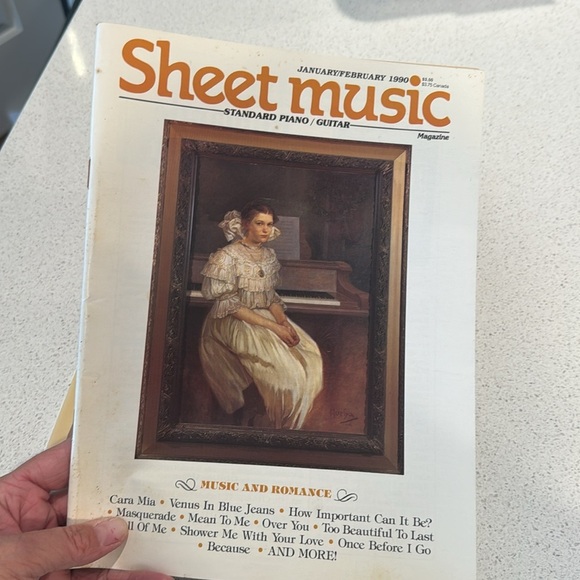 Sheet music, standard piano/guitar magazine 1990 1992 - Picture 5 of 5